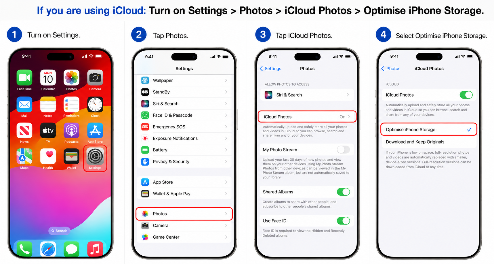 Remove Unwanted Photos and Videos