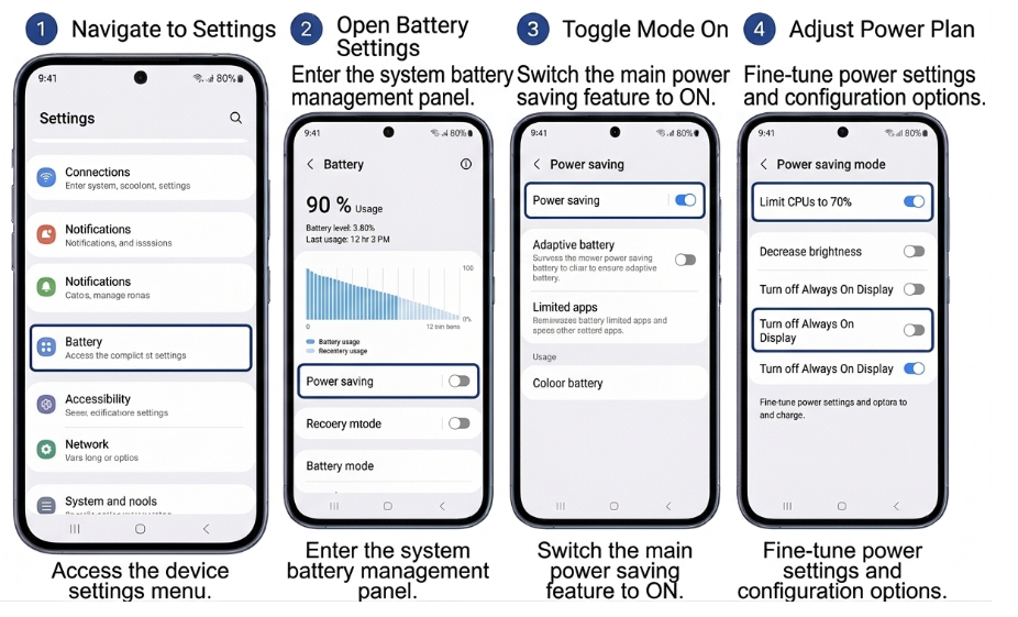 Use Power Saving Mode