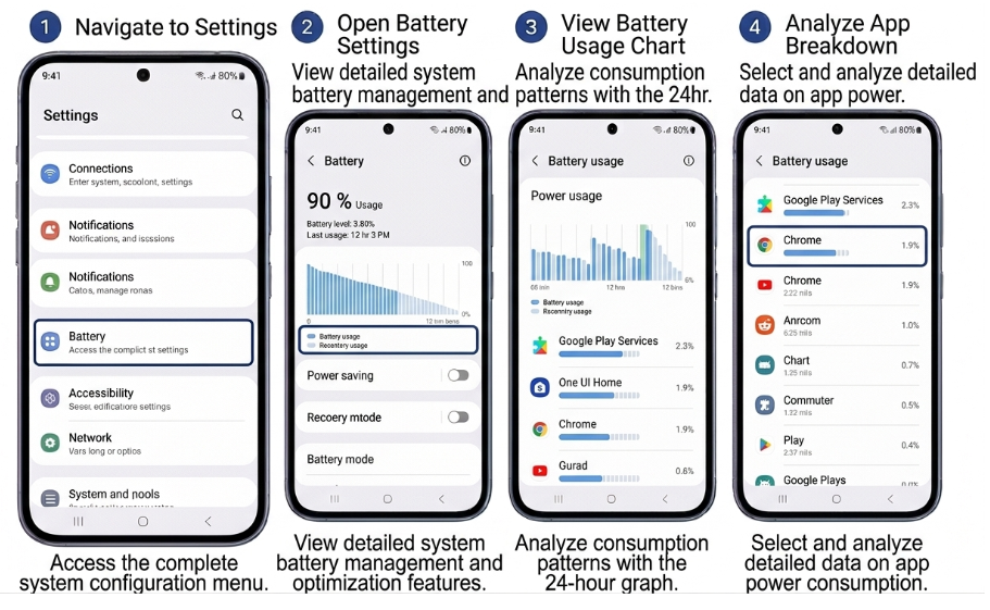 Identify Battery-Utilizing Apps