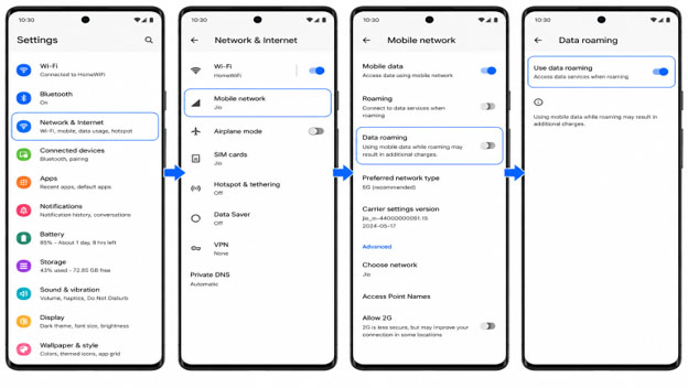 on Android